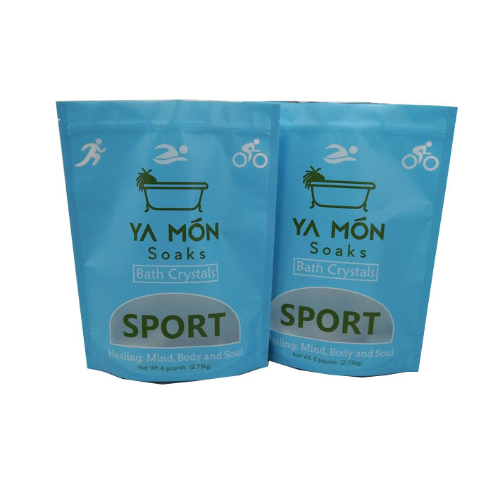 지퍼 1KG/2KG 바다 소금 패키징과 고급 품질 방수 목욕 소금 패키징 테플론제 백은 가방을 견딥니다