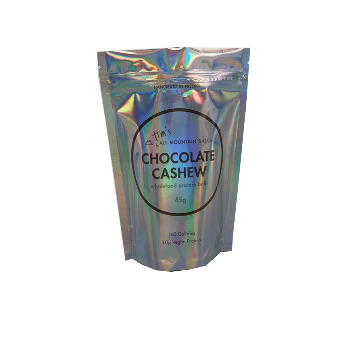 도매 주문 제작된 전문자필 라미네이트된 지프 잠금 장치 플라스틱 마일라 팁 단백질 볼 봉투