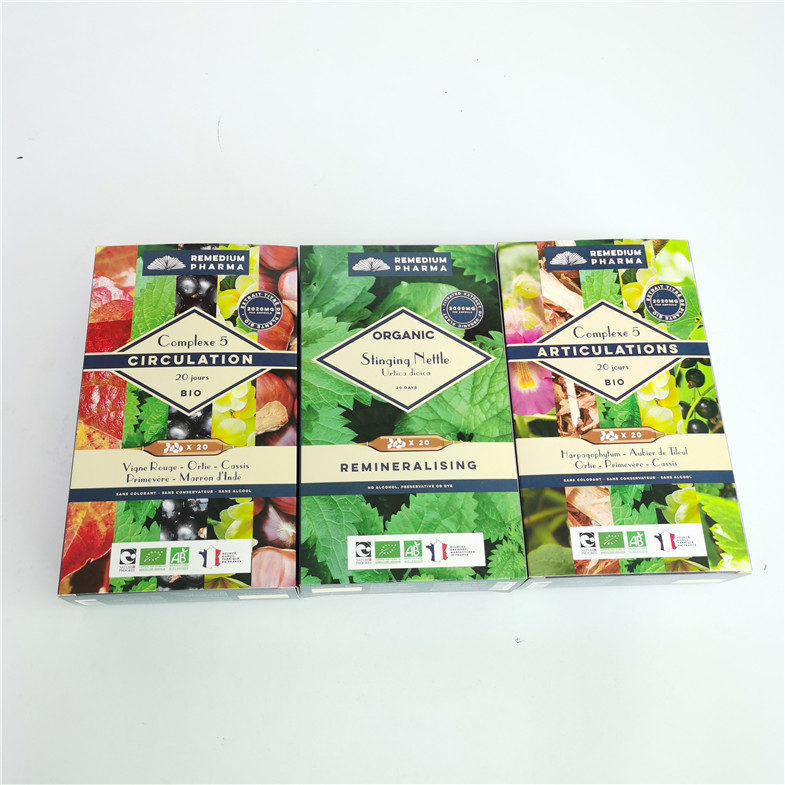 500 그램 접힌 디스플레이 박스를 출력하는 통 선물 벌충