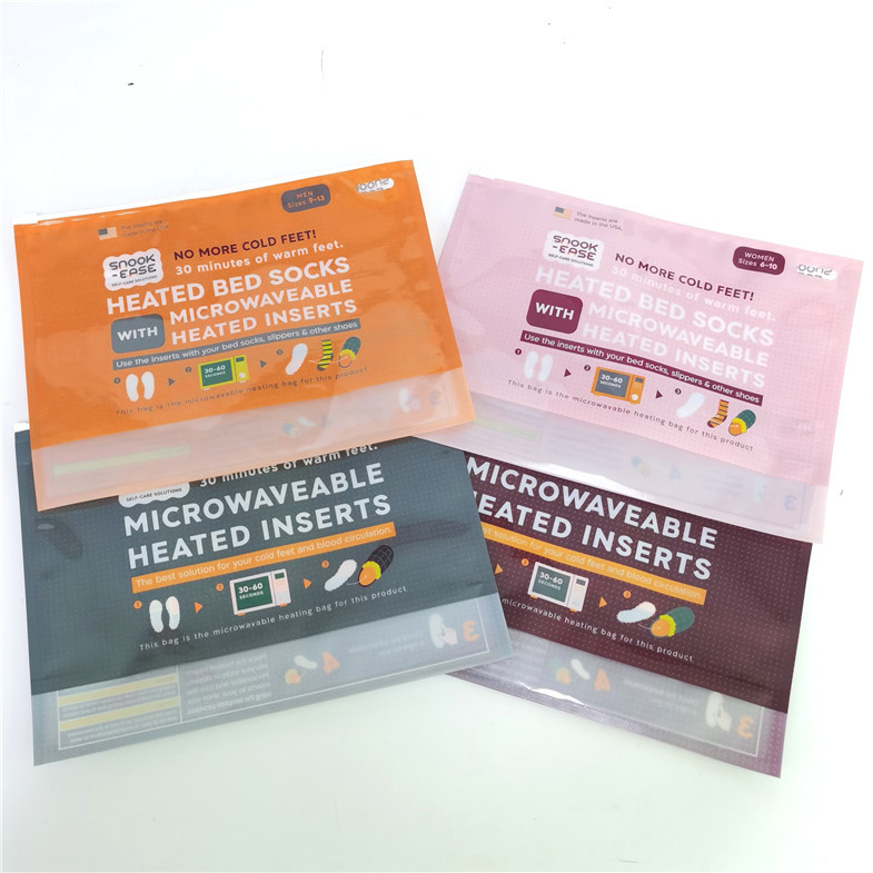 식품 등급 살균기 120 마이크 지플록식 전자 레인지 플라스틱 백