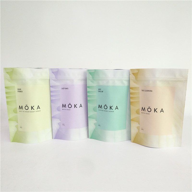 200G 재밀봉할 수 있는 110 마이크론 마일라 알루미늄 호일 백 CMYK