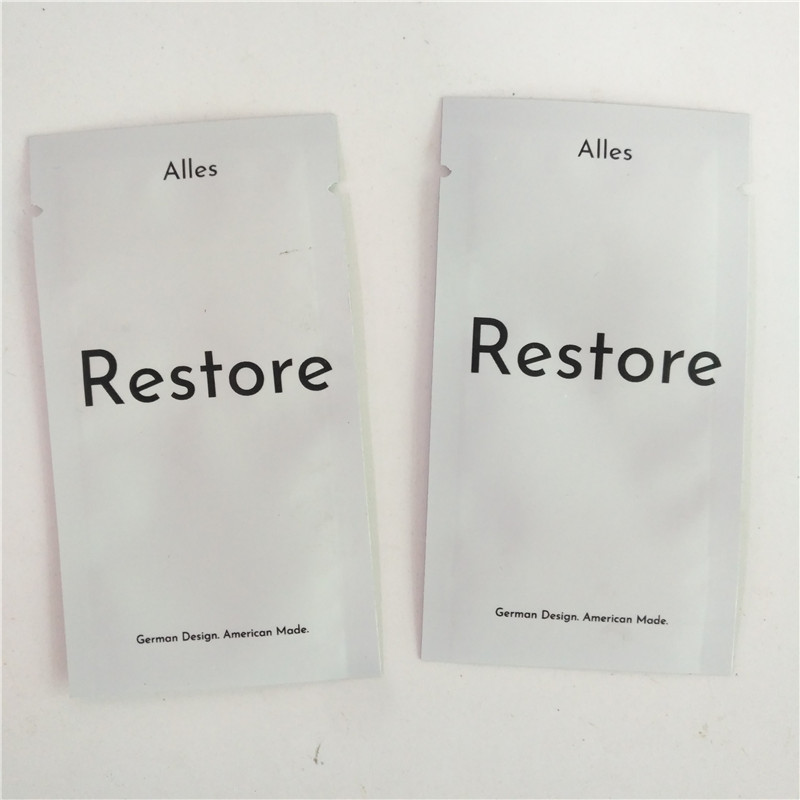 세마리의 사이드 씰 MOPP 마일라 금속 박막 화장품 패키징 테플론제 백