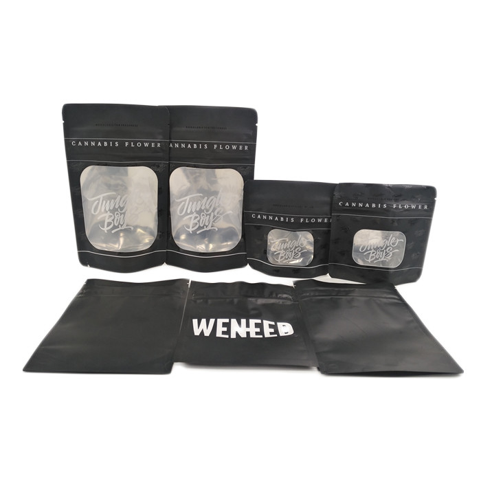 카나비스 꽃을 위한 디지털 프린팅 1/4 온스 3.5g 정글 소년 아이 저항하는 마일라 에어백 냄새 증명  어린이에게 안전하 마일라 에어백