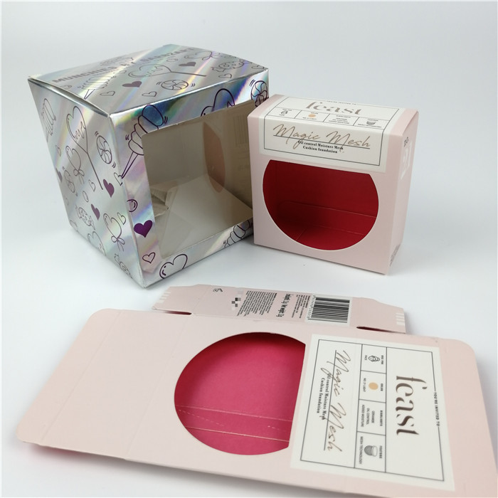 주문 제작된 로고 Cmyk 컬러 350g 용지 박스 포장