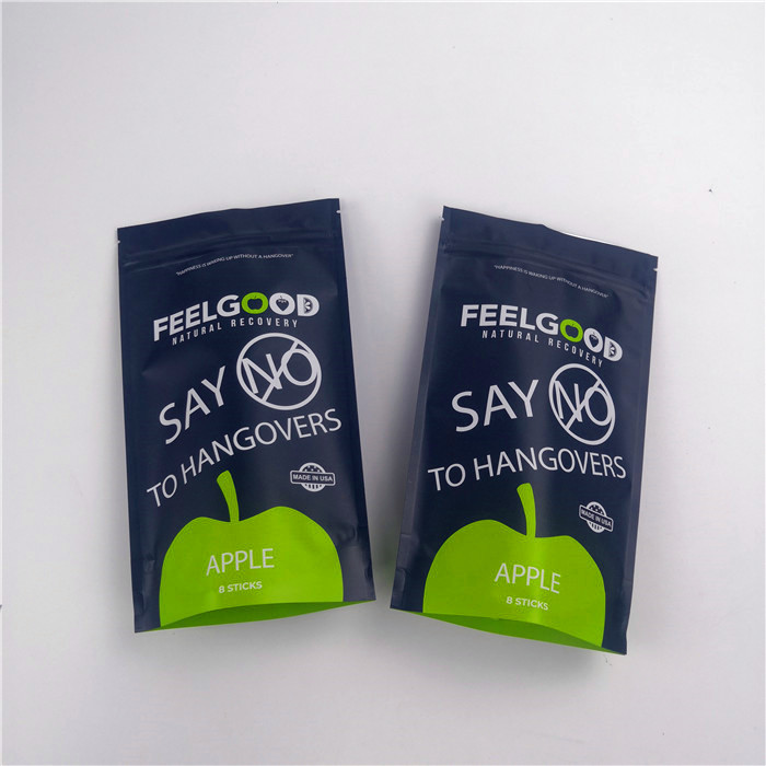 스나크스 식품 마일라 110 마이크는 스탠딩 파우치 주문 제작된 로고를 지퍼로 엽니다