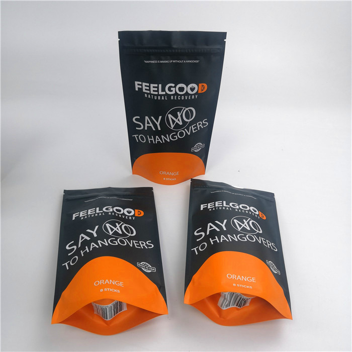 스낵 마일라 120 마이크는 음식을 위해 스탠딩 파우치 20*15*8cm을 지퍼로 엽니다