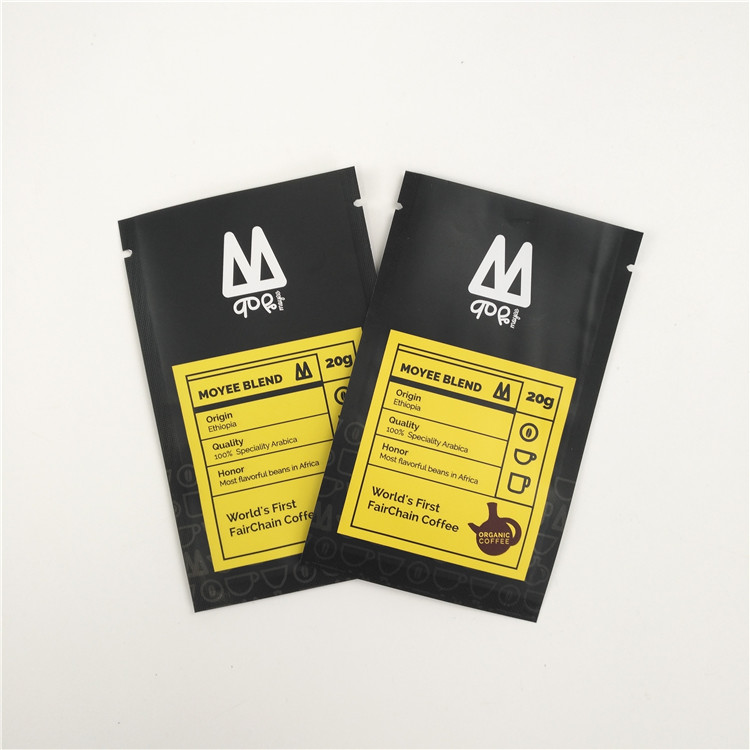 250g 500g 커피 콩 MOPP VMPET은 밸브와 팁을 견딥니다