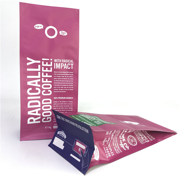 밸브와 알루미늄 호일 VMPET BPA 자유 측 거싯대 400 밀리람베르트