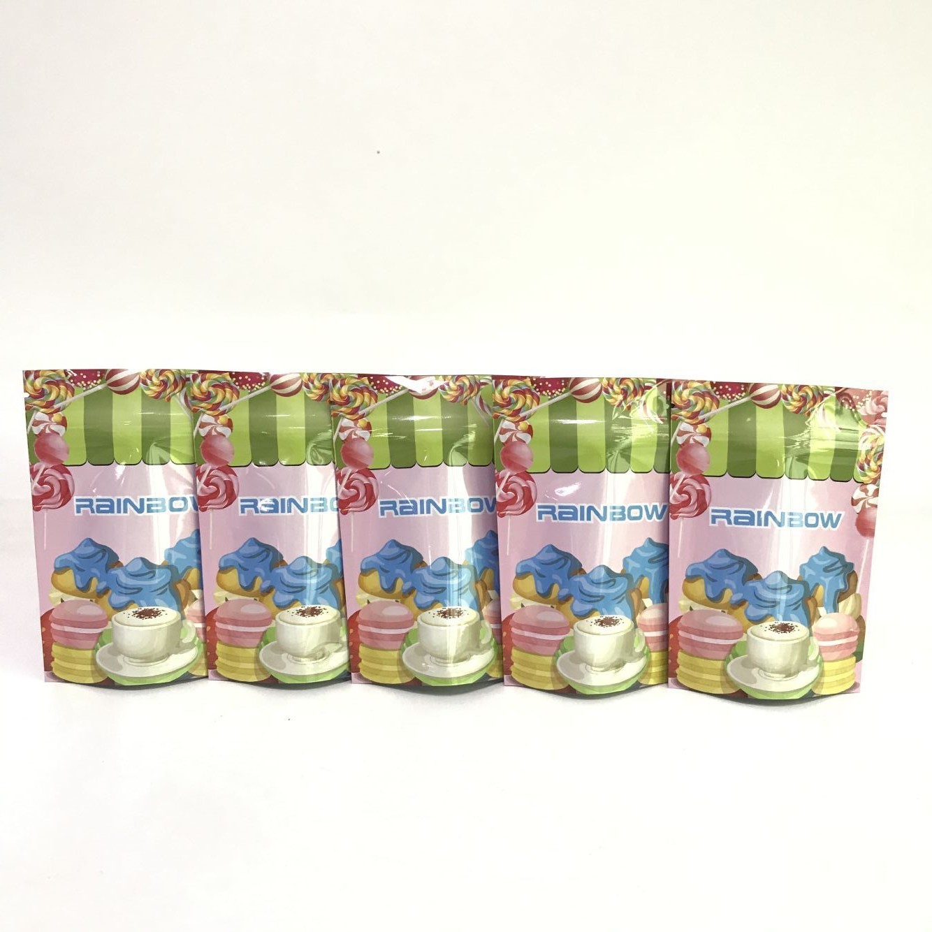 디지털 프린팅 음식 패킹 백 알루미늄 호일은 가벼운 식사 패키징을 위한 가방을 견딥니다