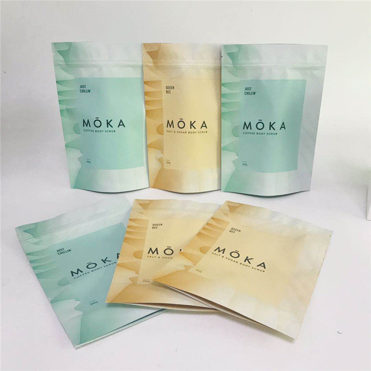 가방을 패키징하는 디지털 프린팅 냄새 증명은 지퍼와 알루미늄 호일 가방을 마테