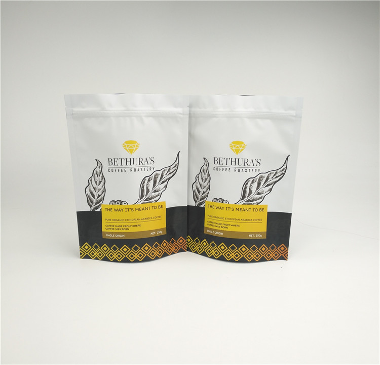 커피 빈스를 위한 140 마이크 MOPP 재활용 사이드 거싯 마일라 에어백