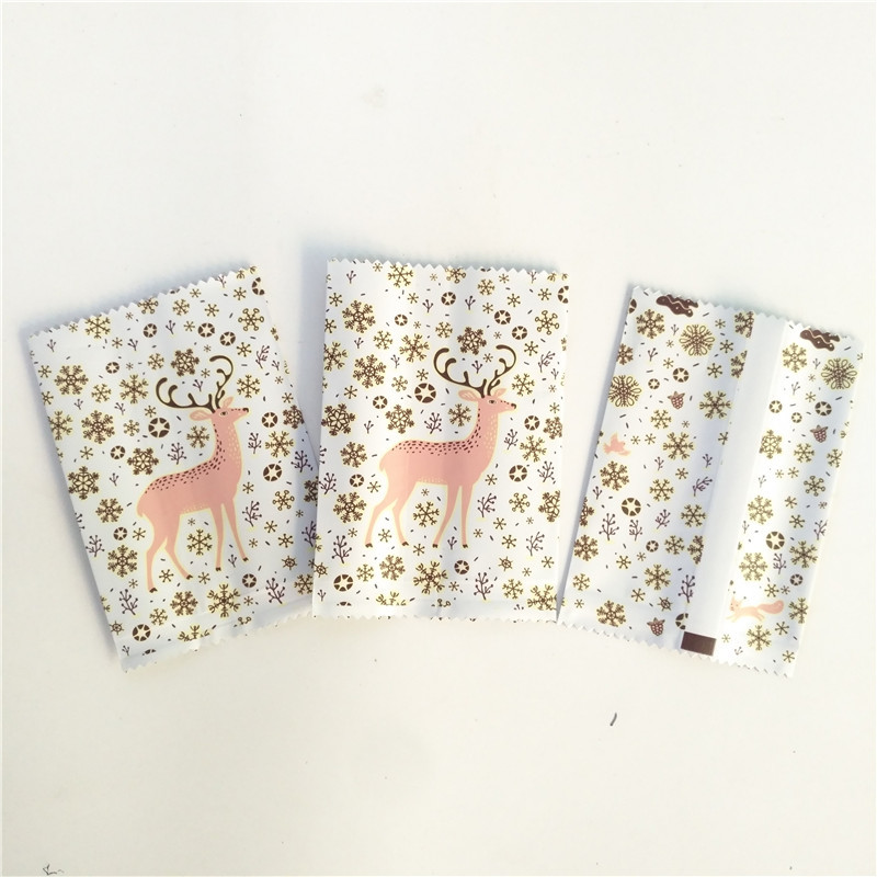 들쭉날쭉한 에지와 MOPP CMYK 150 마이크론 스낵 바 패키징 테플론제 백