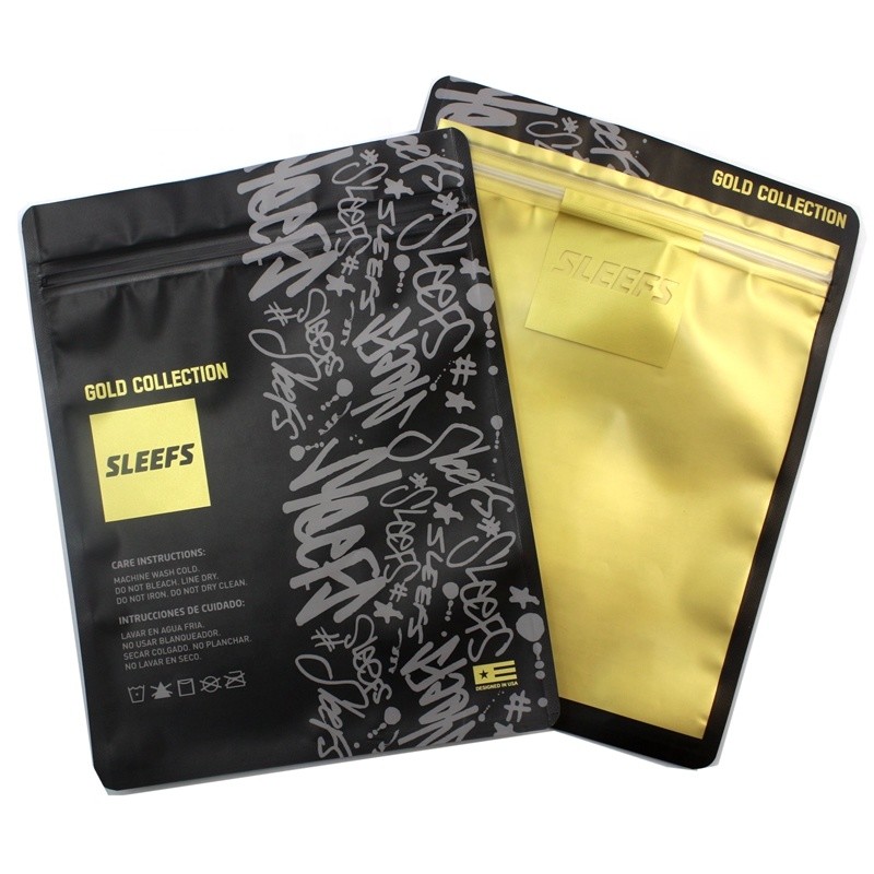 지퍼 티셔츠 지프 잠금 장치 투명한 오프 패키징 의복 폴리 백을 출력하는 프로모셔널 로고