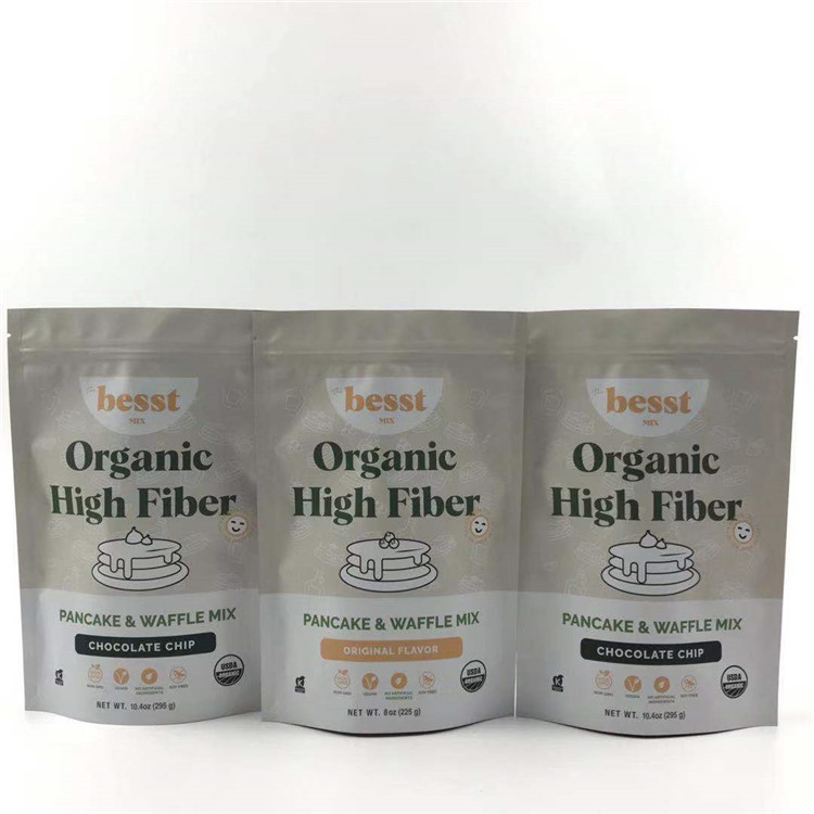 디지털 프린팅은 패키징하여 간식을 위한 마른 열매 알루미늄 포일 작은 주머니를 위한 팁을 견딥니다