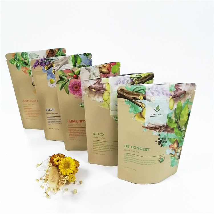 낮은 모큐 CMYK VMPET 미생물에 의해 분해되 입지 업 팁 100 마이크론