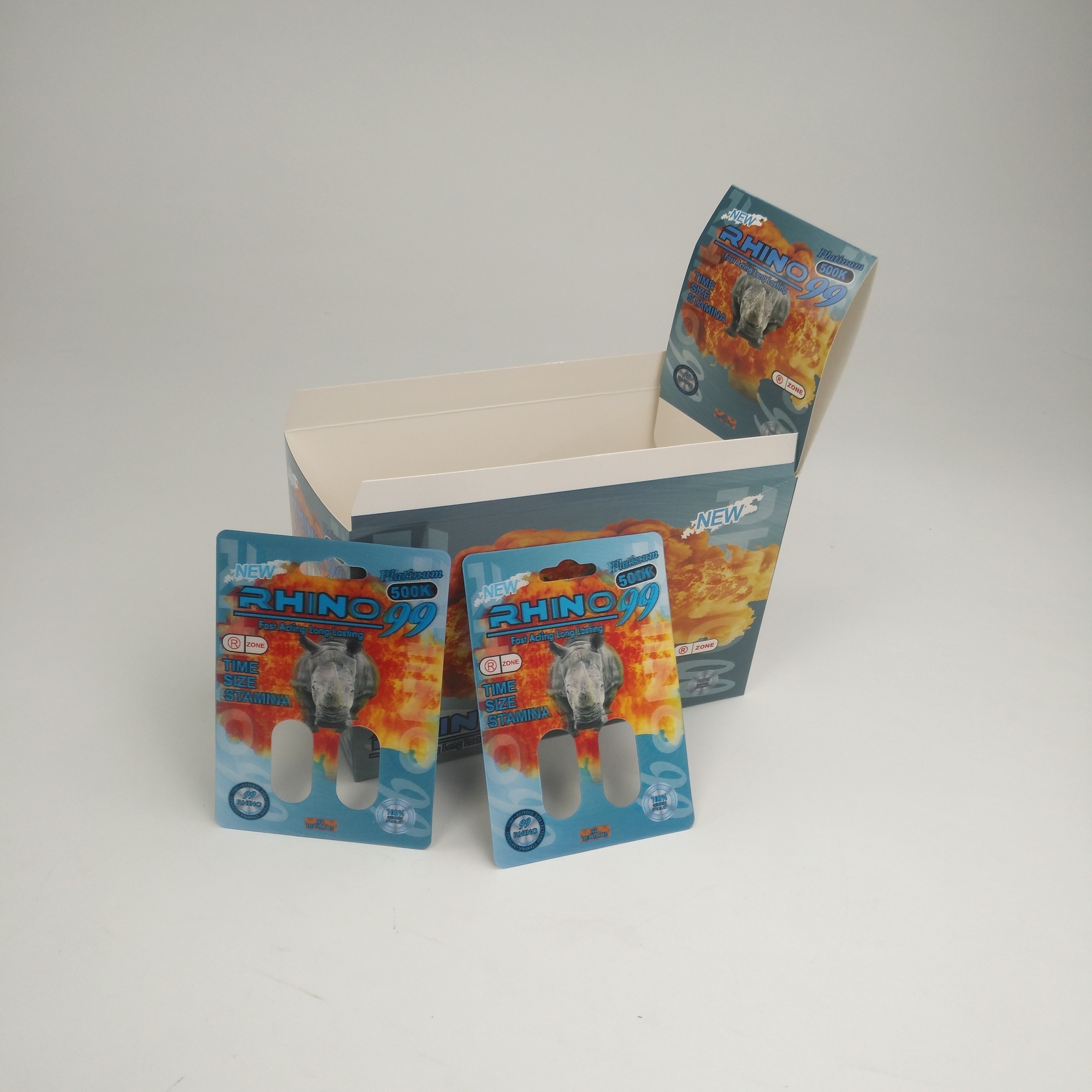 FDA 200 마이크 코뿔소 7 50000 3D 기포 카드 방습