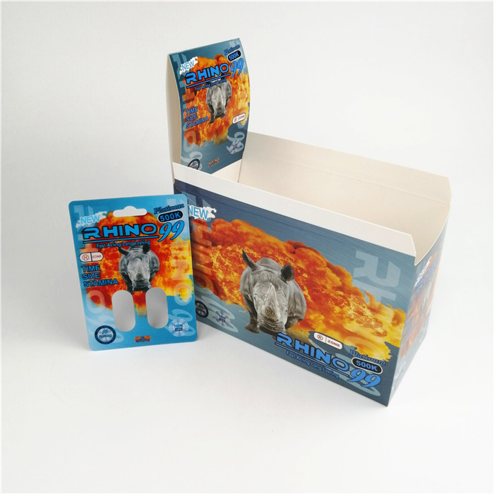 라이노 600K 700K를 패키징하는 최고 표범 기포 카드