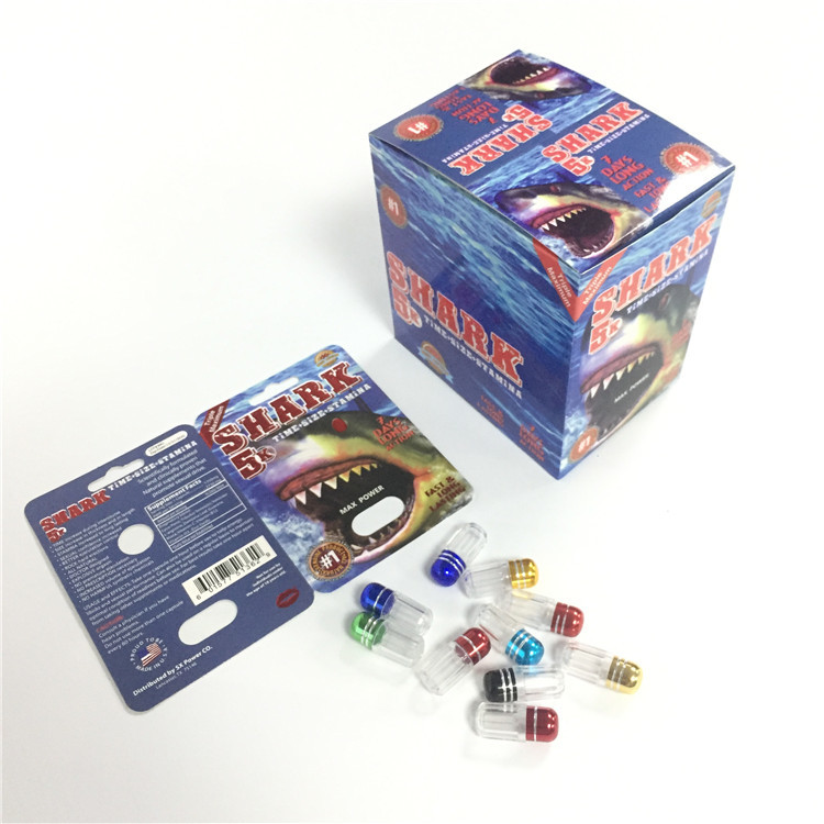 라이노 7/ 코뿔소 69 / Tiger/ 블랙 맴바 피임약을 위한 미국 시장 성 피임약 종이 기포 카드 팩크가잉