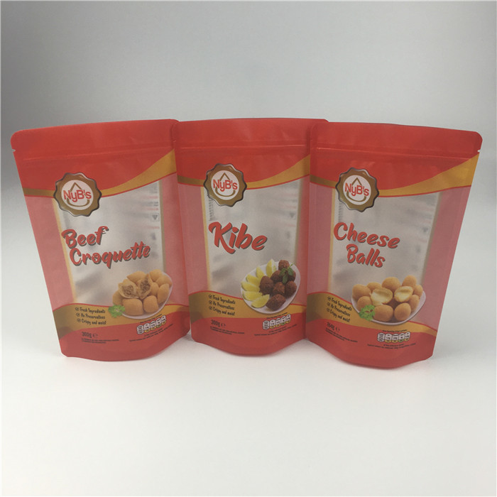 반투명 유리 120 마이크론 VMPET 알루미늄 호일 지플록식 가방 CMYK