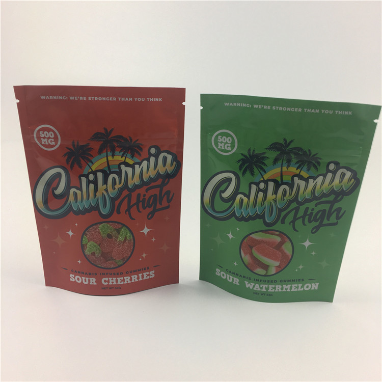 VMPET 100 마이크론이 제거한 쿠키 3.5g는 CBD를 위한 팁을 견딥니다