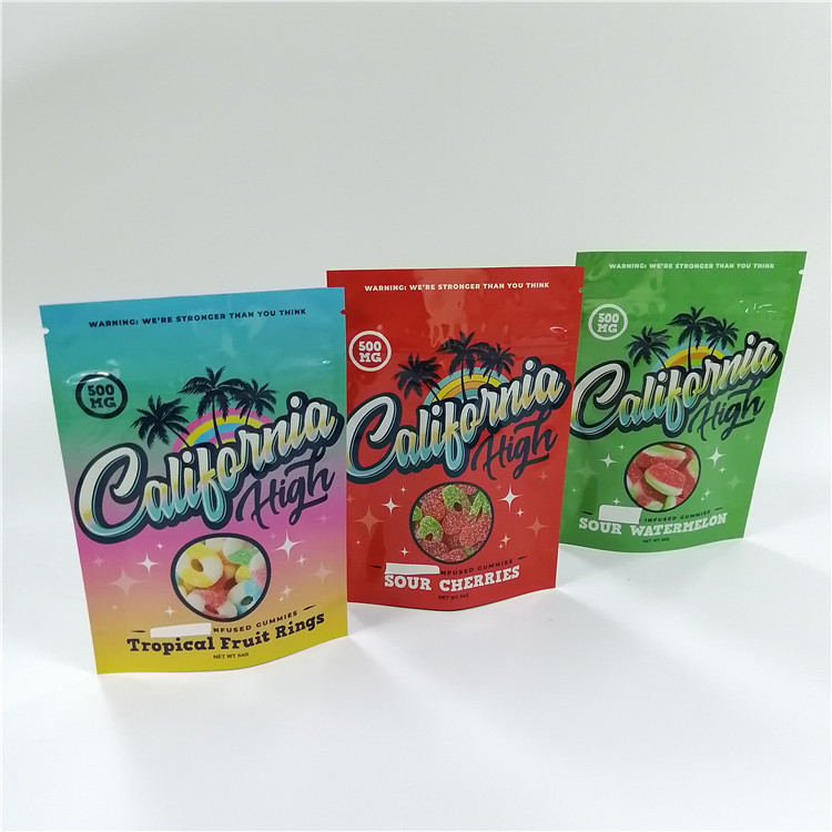 출력되는 것으로 맞춤화된 CBD 꽃 풀 지플록식 3 사이드 씰 팁은 박판이 되었습니다