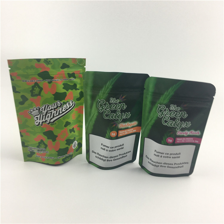 식용인 마일라 금속 박막이 패키징하는 것 파우치에 넣은 커스텀 로고 플라스틱 캔디는 재사용할 수 있어서 인쇄했습니다