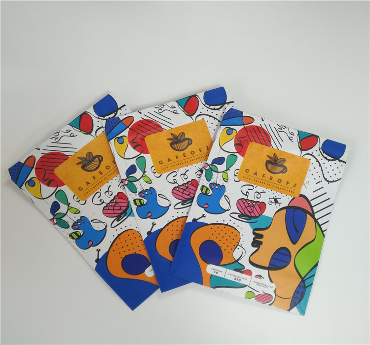 출력된 진공 씰 커스텀 로고 지플록식 패키징 테플론제 백 디지털