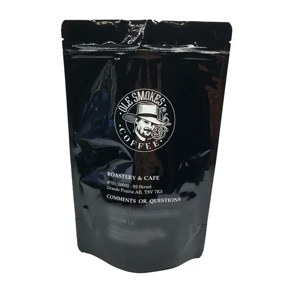 100g 200g 250g 500g를 패키징하는 지플록식 절단 노치 커피 빈스 플라스틱 파우치