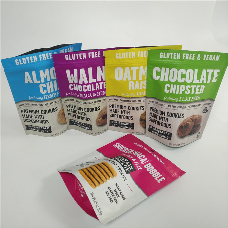 지플록식 패키징 테플론제 백 위로 플라스틱 스탠드는 1 갤런 식품 등급을 출력했습니다