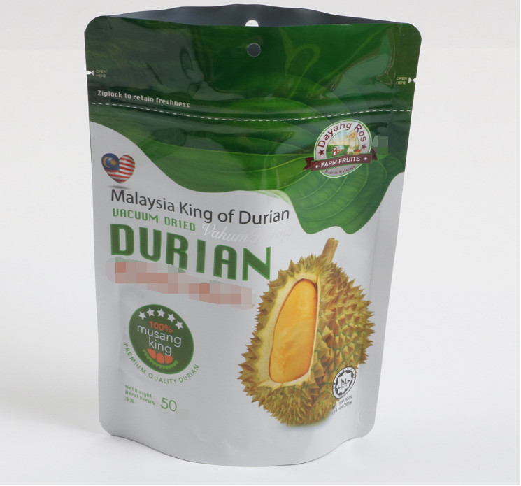 재밀봉할 수 있는 120 마이크는 지퍼로 팁을 패키징하는 식품을 견딥니다