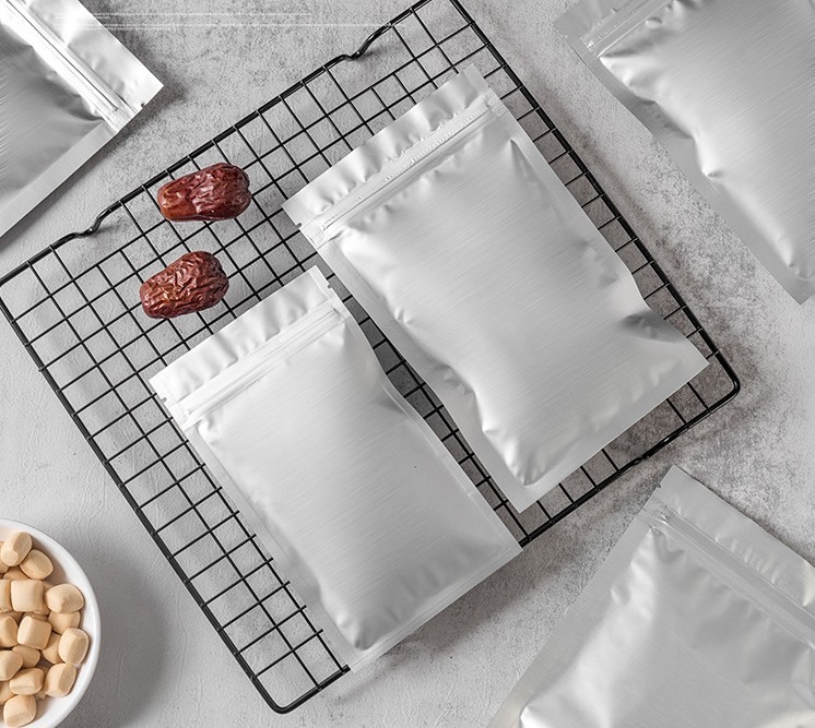 출력된 작은 차 지퍼 포일 마일라 사이드 실 백 냄새 증명 관습 3명