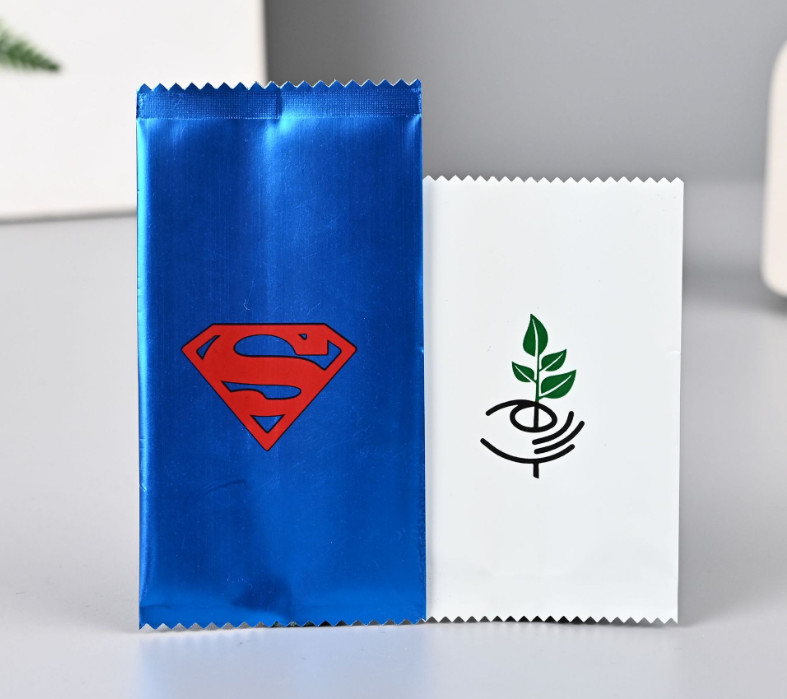 비스킷 캔디 플라스틱 뒤로 봉인한 호일 백은 인쇄된 냄새 증명을 맞추어줍니다