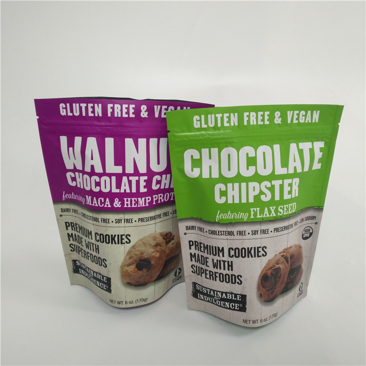 인쇄된 사탕 스윗 맞춘 플라스틱 디지털은 지퍼 상부와 팁을 견딥니다