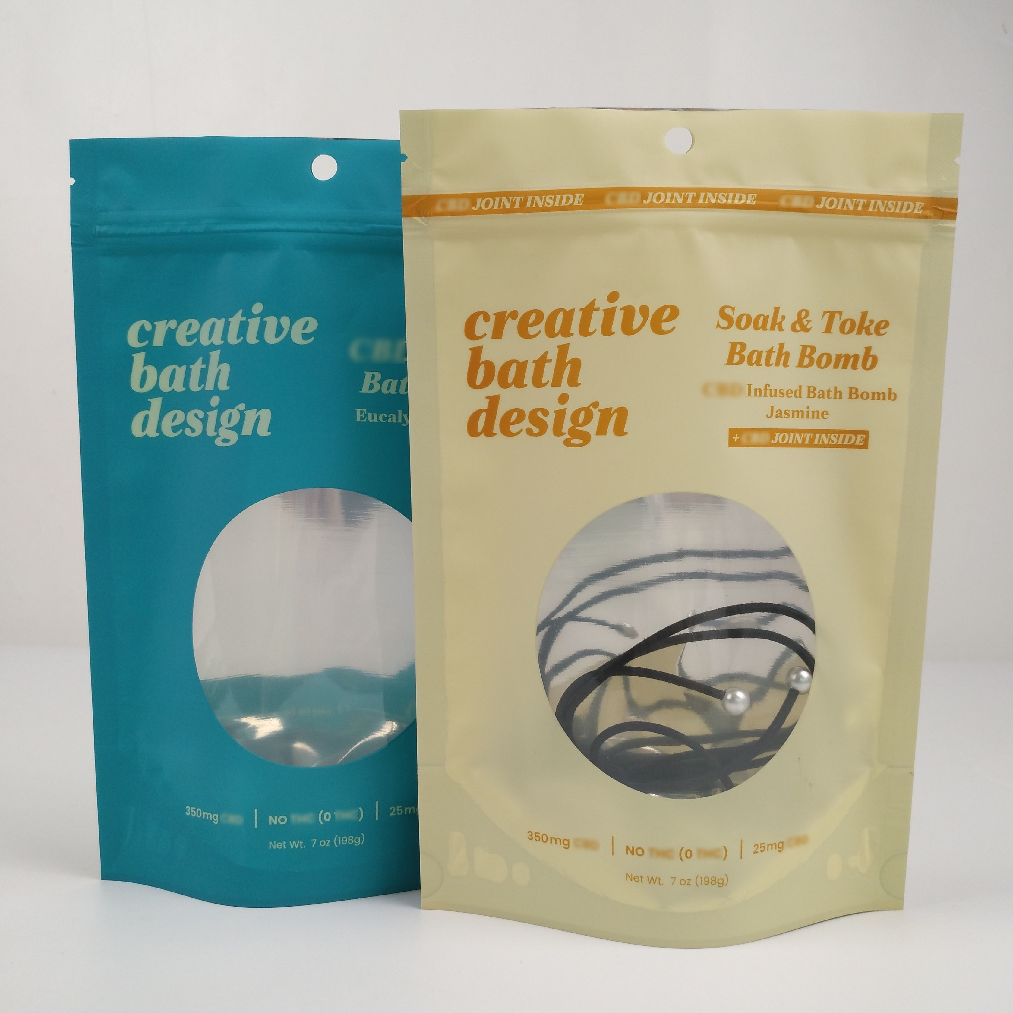 깨끗한 창 광택이 없는 마일라 알루미늄 호일 지프 잠금 장치는 지위를 파우치에 넣습니다