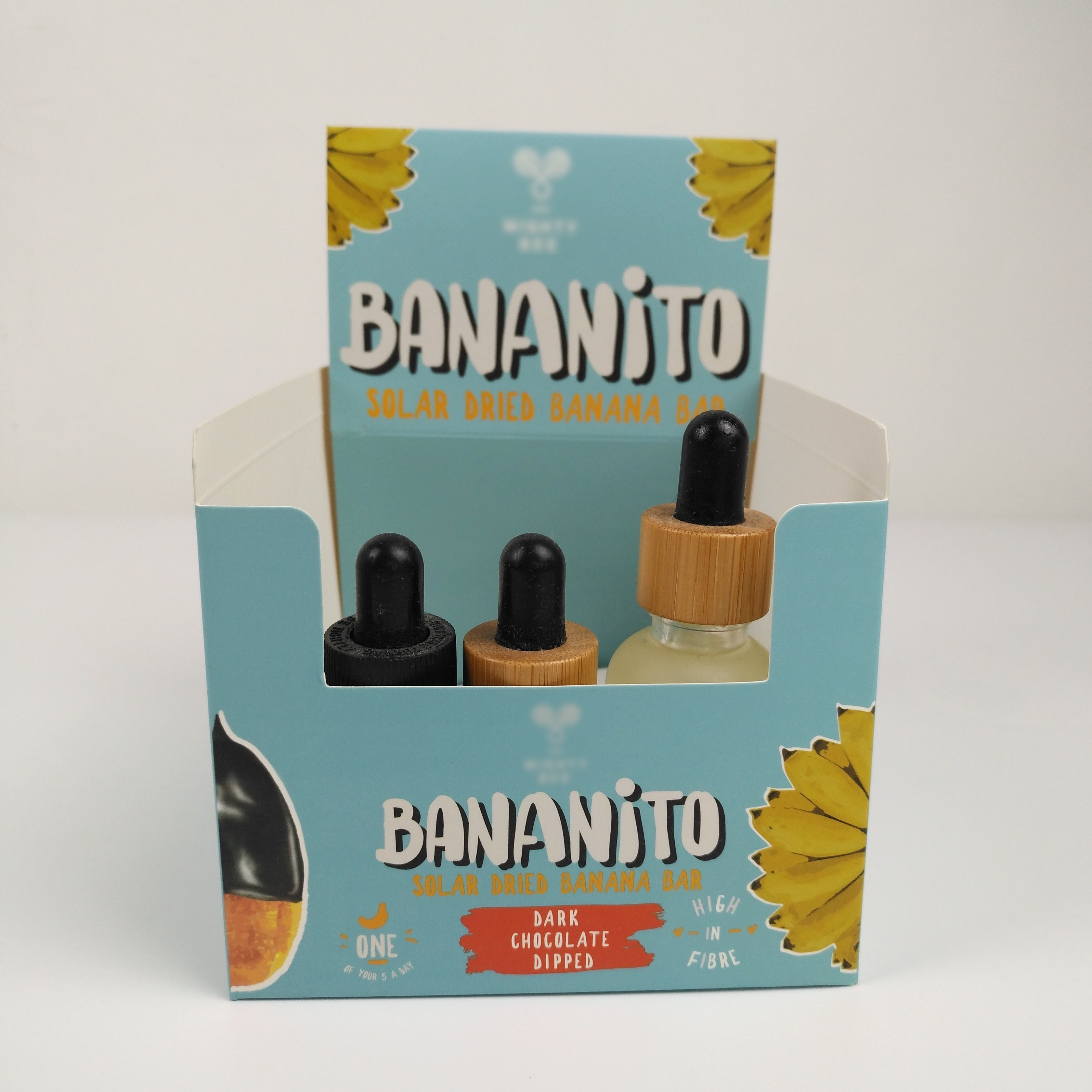 맞춘 접힌 판지로 된 통은 디스플레이 박스, 골판지재 PDQ 반대 소매 스낵 종이 패키징 박스를 뜯어냅니다