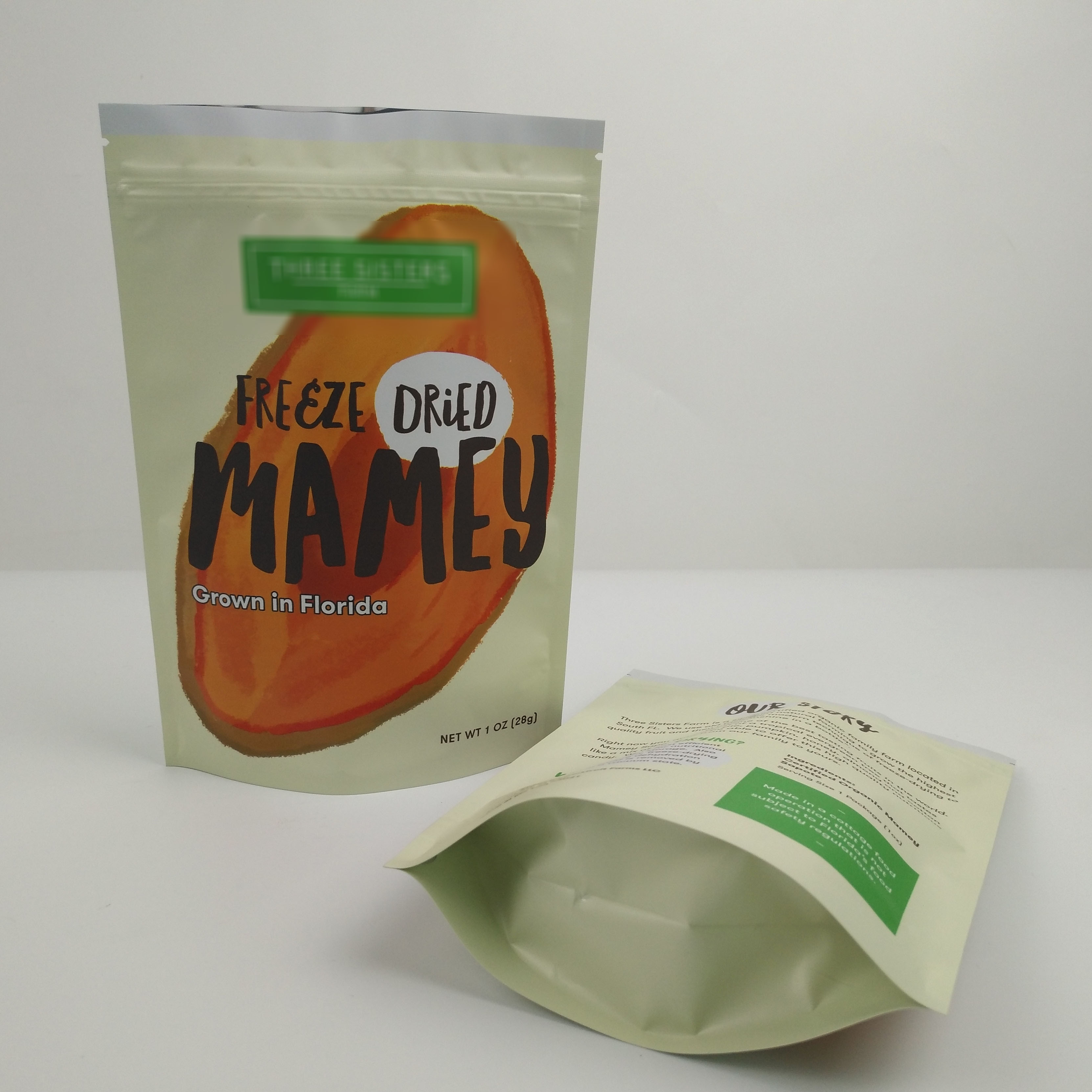 주문 제작된 알루미늄 호일이 가방을 패키징하여 팁 냄새 증명 식량 위로 세우는 팁 재활용할 수 있는 공장 직접적인 공급을 견디세요