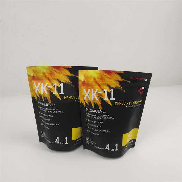 가방 플레이틱 작은 지프 잠금 가방을 패키징하는 재밀봉할 수 있는 지퍼 음식은 플라스틱 백을 패키징하는 팁 맞춘 파우더를 견딥니다