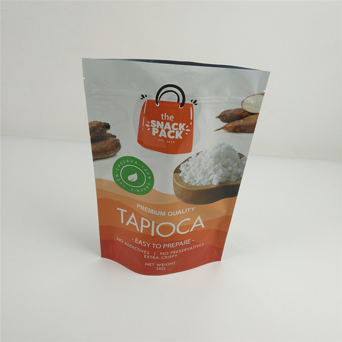 밸브 포일 200g 7 온스 식품 포장 지플록식 가방 매트 처리