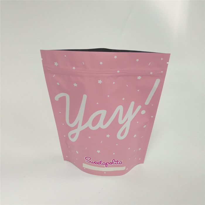 MOPP에 의하여 금속을 입힌 알루미늄 호일 지플락 부대 광택이 없는 서리로 덥은 인쇄