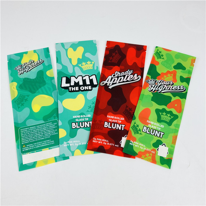 Vmpet PA 1.5C Mylar Foil 담배 파우치 AL 0.7C Woods Blunt Wraps Bags