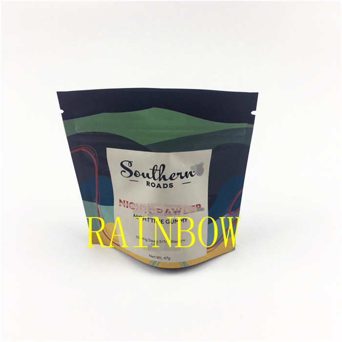 사용자 정의 인쇄 3.5g 7g 28g 말린 꽃 쿠키 식용 포장 냄새 증거 마일라 종자 파우치 가방