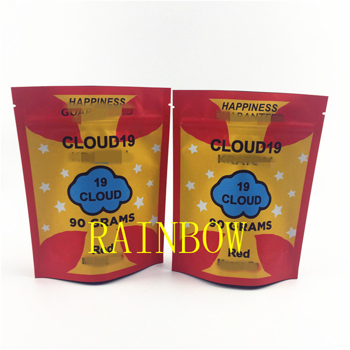 FDA 120mic 플라스틱 Mylar 식용 쿠키 가방 VMPET 종자 호일 지퍼 파우치