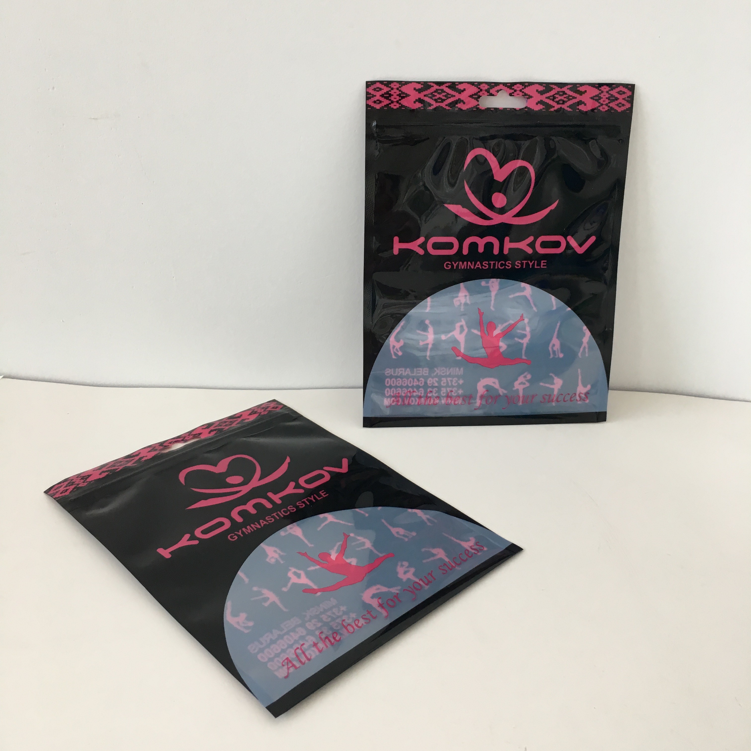 스포츠 양말 CMYK MOPP 의류 스탠드 업 파우치 방수 Opp