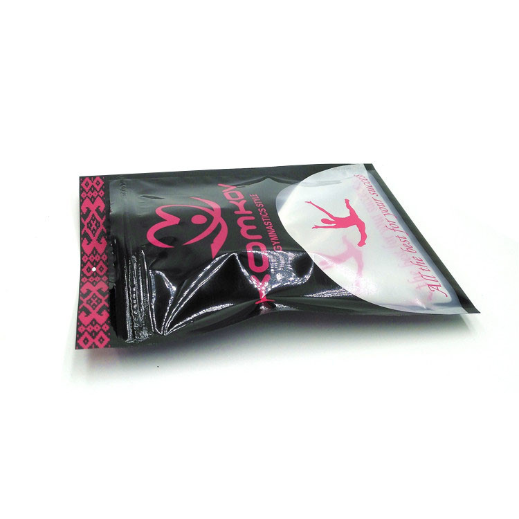 240mic CMYK MOPP Opp는 의류를 위한 의복 지퍼 서리로 덥은 VMPET를 자루에 넣습니다