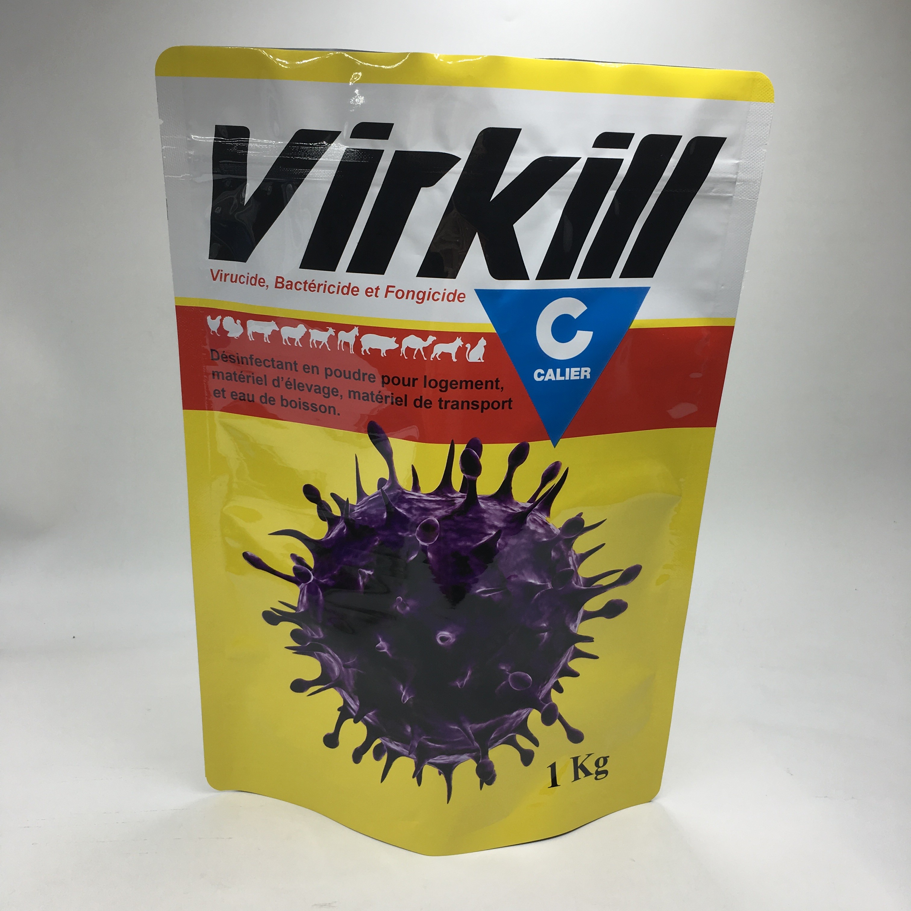 스탠드 업 복합 적층 알루미늄 호일 유장 단백질 분말 식품 보관 포장 가방 지플락 1kg 식품 분말 가방