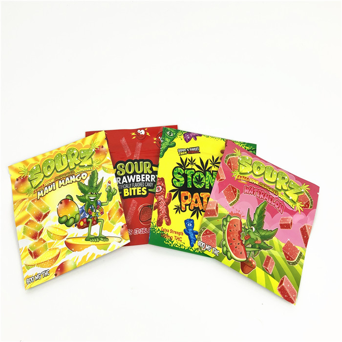 1lb 3.5g 플라스틱 MOPP VMPET UV 스팟 파우치 120mic Childproof Mylar 지퍼 백