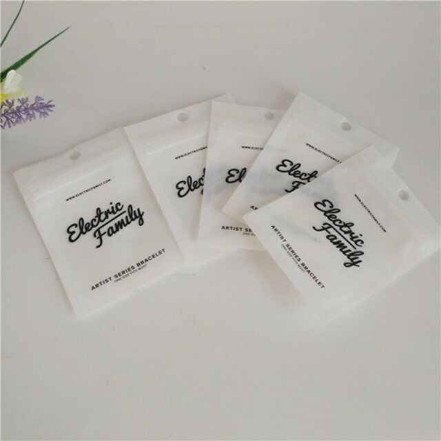 귀걸이 팔찌를 위한 SGS VMPET를 포장하는 애완 동물 NY 200mic CMYK 플라스틱 주머니