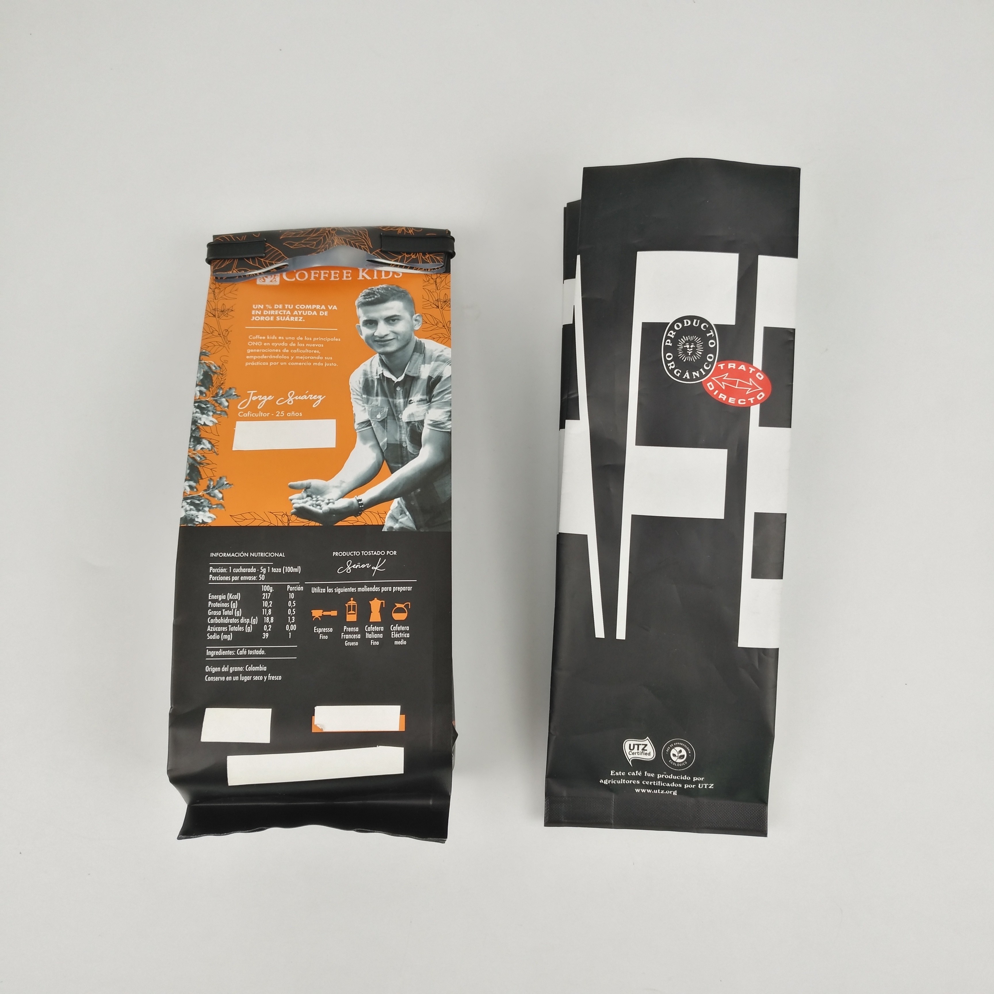 200mic CMYK 편평한 바닥 패킹 부대 SGS 12C PE 측 삼각천 지퍼 부대