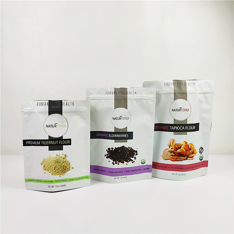 VMPET 90mic Mylar 식품 포장 부대 알루미늄 호일 분말 0.2mm 간격