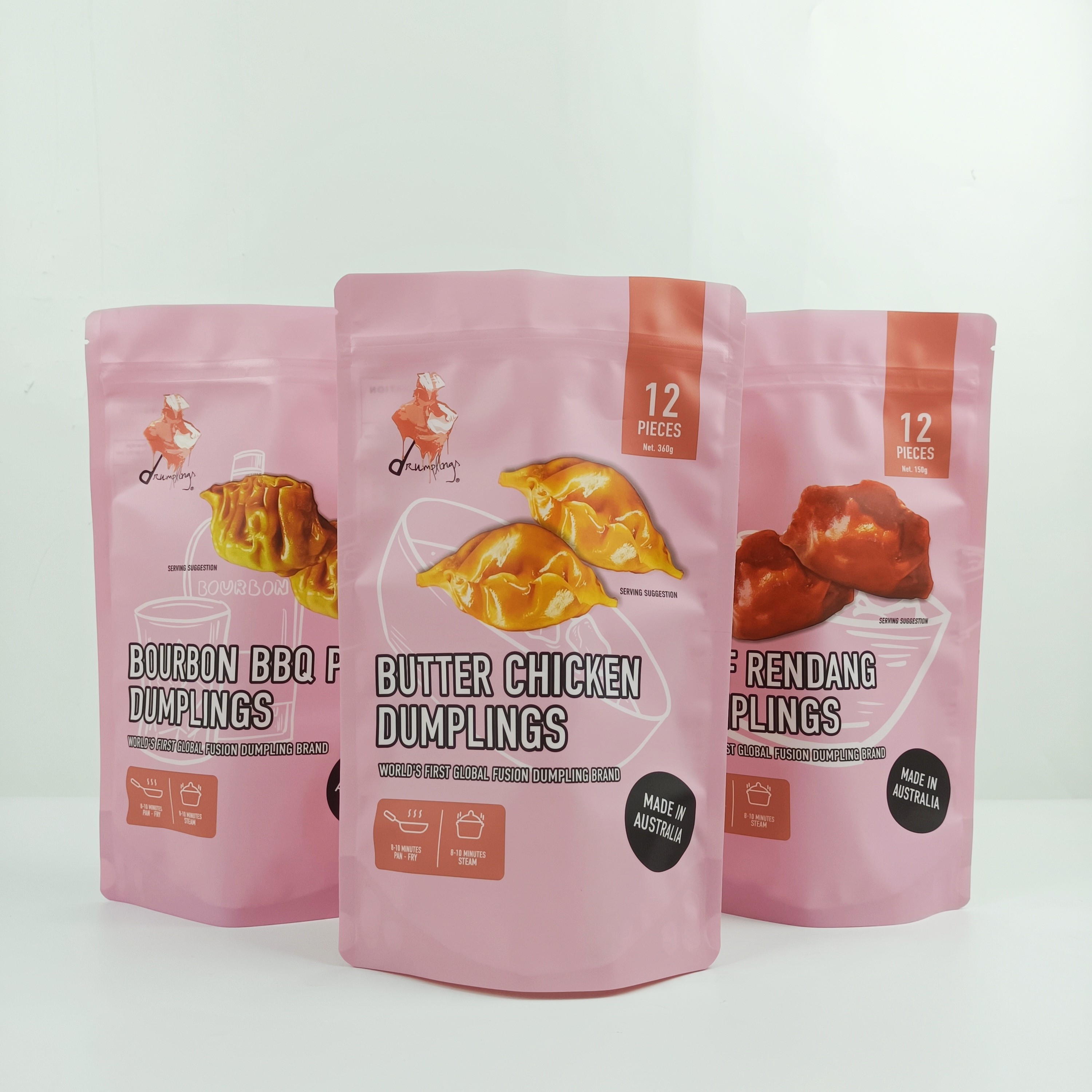 매트 Opp 사진 요판 지퍼 자물쇠 포장 부대 Pa 1.5c는 포장 부대를 위로 서 있습니다